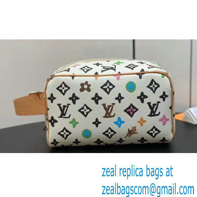 Louis Vuitton Monogram Craggy Canvas Locker Dopp Kit Bag M47069 Vanilla 2024