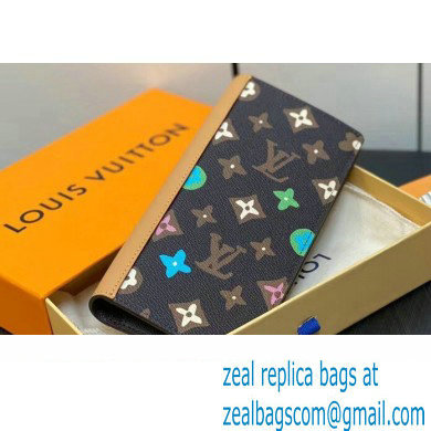 Louis Vuitton Monogram Craggy canvas Brazza Wallet M83335 Chocolate 2024