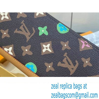 Louis Vuitton Monogram Craggy canvas Brazza Wallet M83335 Chocolate 2024