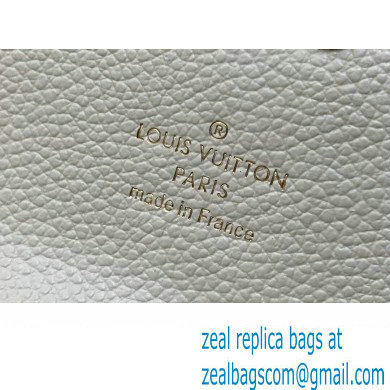 Louis Vuitton Monogram Empreinte leather Sarah Wallet M83276 Cream 2024