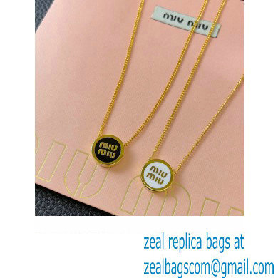 Miu Miu metal necklace 2024