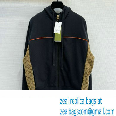 gucci Cotton jersey zip jacket 768482 2024 - Click Image to Close