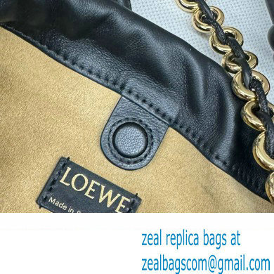 loewe Mini flamenco purse bag in mellow nappa lambskin BLACK 2024