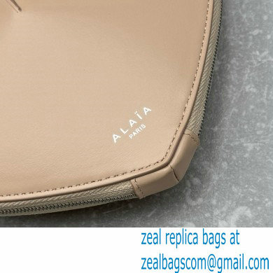 Alaia Le Coeur Heart Bag in calfskin beige 2024