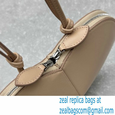 Alaia Le Coeur Heart Bag in calfskin beige 2024