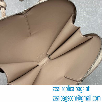 Alaia Le Coeur Heart Bag in calfskin beige 2024