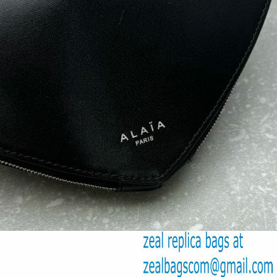 Alaia Le Coeur Heart Bag in calfskin black 2024