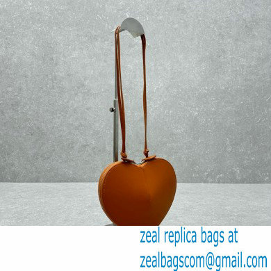 Alaia Le Coeur Heart Bag in calfskin caramel 2024