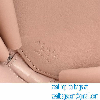 Alaia Le Coeur Heart Bag in calfskin light pink 2024