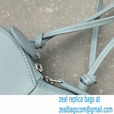 Alaia Le Coeur Heart Bag in calfskin sky blue 2024