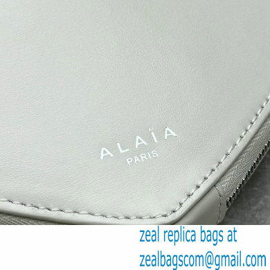 Alaia Le Coeur Heart Bag in calfskin white 2024