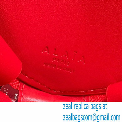 Alaia Le Coeur Heart Bag in patent leather red 2024