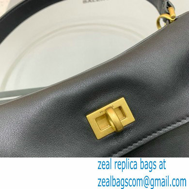 BALENCIAGA Women's Rodeo SMALL Handbag in Black/GOLD 2024