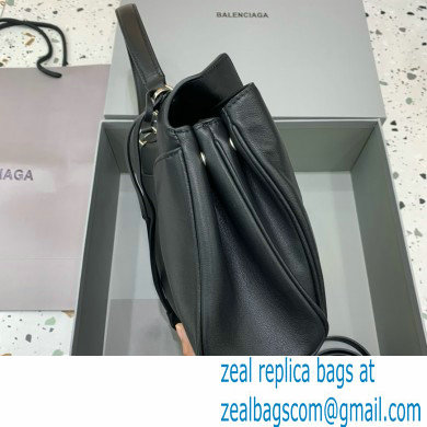 BALENCIAGA Women's Rodeo SMALL Handbag in Black/SILVER 2024 - Click Image to Close