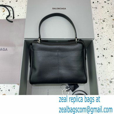 BALENCIAGA Women's Rodeo SMALL Handbag in Black/SILVER 2024