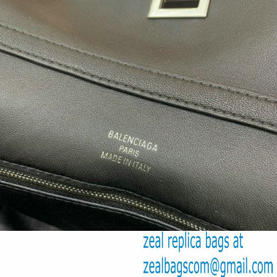 BALENCIAGA Women's Rodeo SMALL Handbag in Black/SILVER 2024