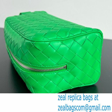 Bottega Veneta Intrecciato Travel Pouch Parakeet 2024