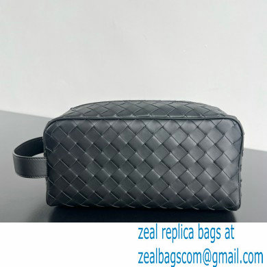 Bottega Veneta Intrecciato Travel Pouch black 2024