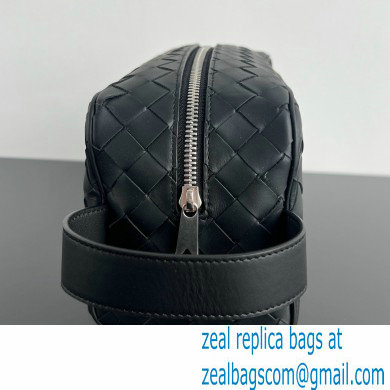 Bottega Veneta Intrecciato Travel Pouch black 2024