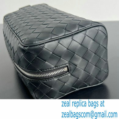 Bottega Veneta Intrecciato Travel Pouch black 2024