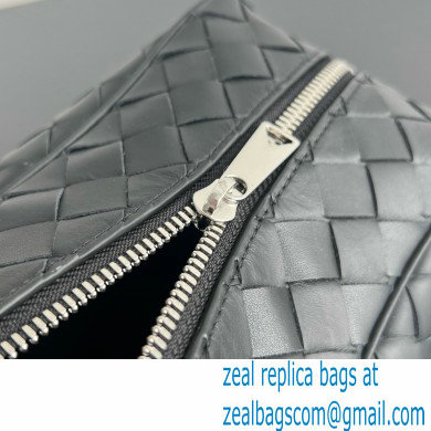 Bottega Veneta Intrecciato Travel Pouch black 2024