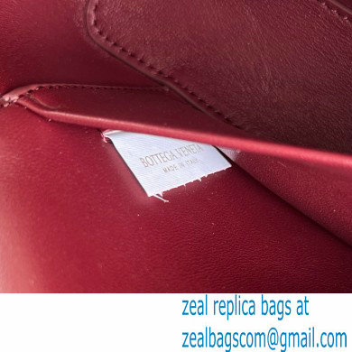 Bottega Veneta Intrecciato leather BANG BANG vanity case CHERRY 2024