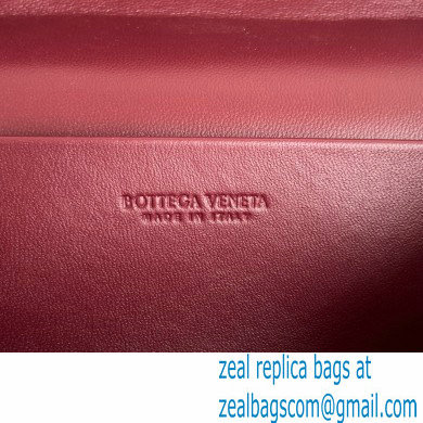 Bottega Veneta Intrecciato leather BANG BANG vanity case CHERRY 2024