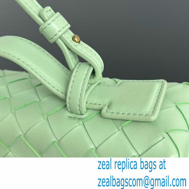 Bottega Veneta Intrecciato leather BANG BANG vanity case FRESH MINT 2024