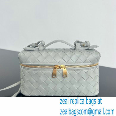 Bottega Veneta Intrecciato leather BANG BANG vanity case GRAY 2024