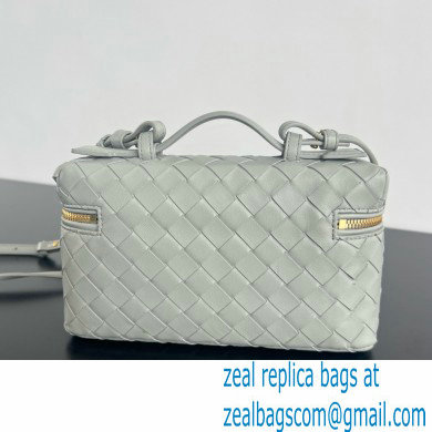 Bottega Veneta Intrecciato leather BANG BANG vanity case GRAY 2024