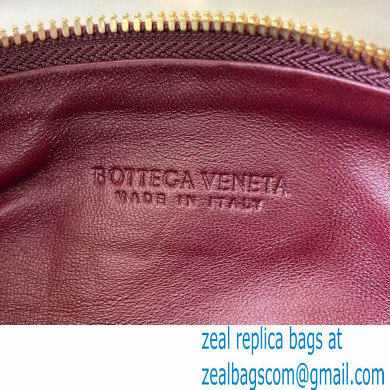 Bottega Veneta crocodile pattern leather mini jodie top handle bag barolo 2024