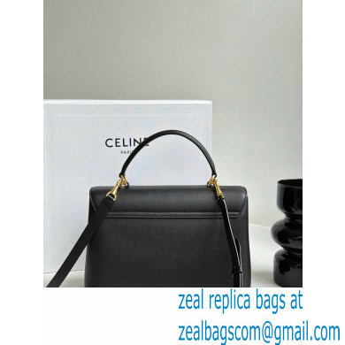 CELINE MEDIUM NINO BAG in SUPPLE CALFSKIN BLACK 2024