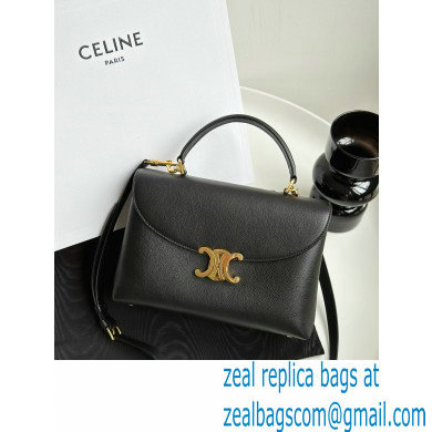 CELINE MEDIUM NINO BAG in SUPPLE CALFSKIN BLACK 2024