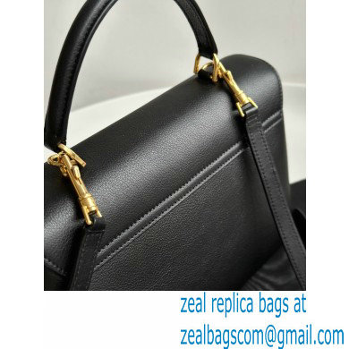 CELINE MEDIUM NINO BAG in SUPPLE CALFSKIN BLACK 2024