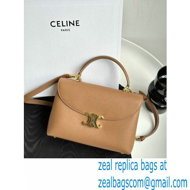 CELINE MEDIUM NINO BAG in SUPPLE CALFSKIN Bronze 2024