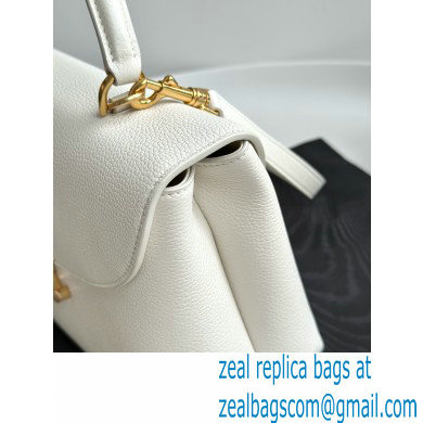 CELINE MEDIUM NINO BAG in SUPPLE CALFSKIN WHITE 2024