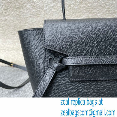 CelineNano Belt bag in grained calfskin black 2024