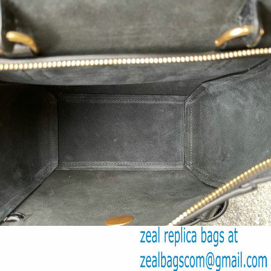 CelineNano Belt bag in grained calfskin black 2024