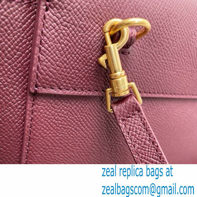 CelineNano Belt bag in grained calfskin burgundy 2024