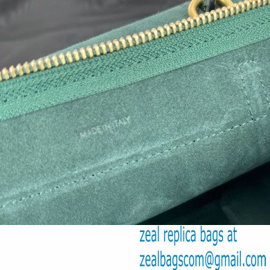 CelineNano Belt bag in grained calfskin green 03 2024