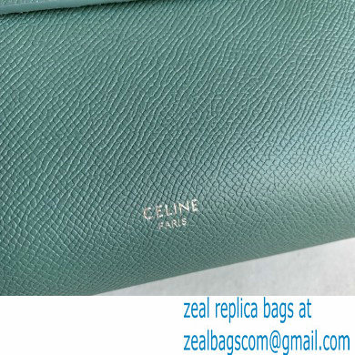 CelineNano Belt bag in grained calfskin green 06 2024