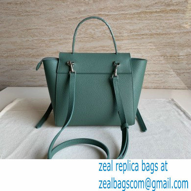 CelineNano Belt bag in grained calfskin green 06 2024