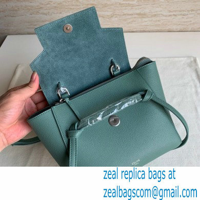 CelineNano Belt bag in grained calfskin green 06 2024