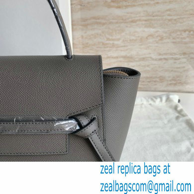 CelineNano Belt bag in grained calfskin gris etain 2024