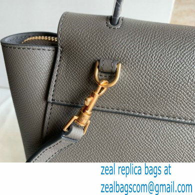 CelineNano Belt bag in grained calfskin gris etain 2024