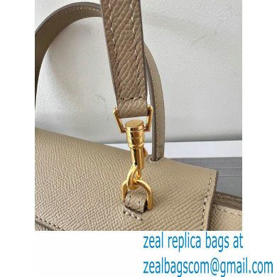 CelineNano Belt bag in grained calfskin khaki 2024