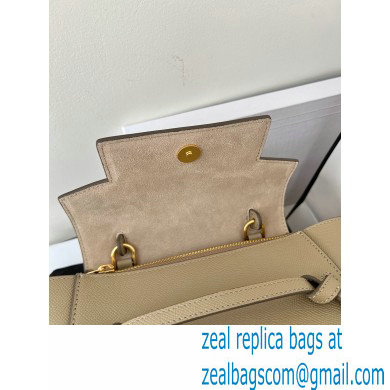 CelineNano Belt bag in grained calfskin khaki 2024