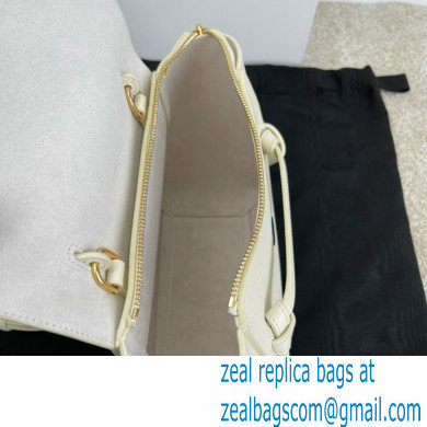 CelineNano Belt bag in grained calfskin white 2024