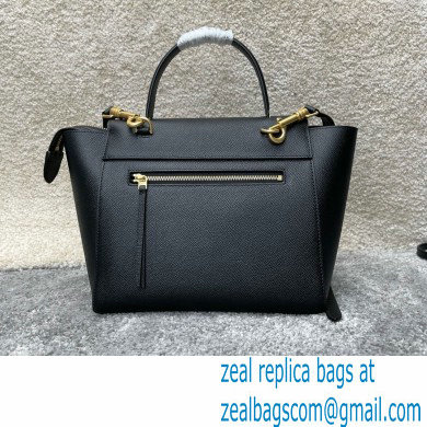 Celine MICRO Belt bag in grained calfskin BLACK 2024