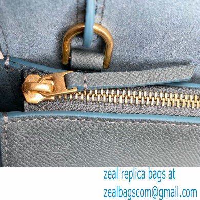 Celine MICRO Belt bag in grained calfskin BLUE 01 2024